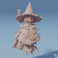 Twin-251006 Pepo the pumpkin wizard