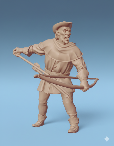 ez-250904 Hunters with Bow2 - 14th century