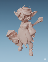 Twin-250704 Pommel Goblin Hammer Scout
