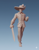 Twin-250707 Warforged Swashbuckler