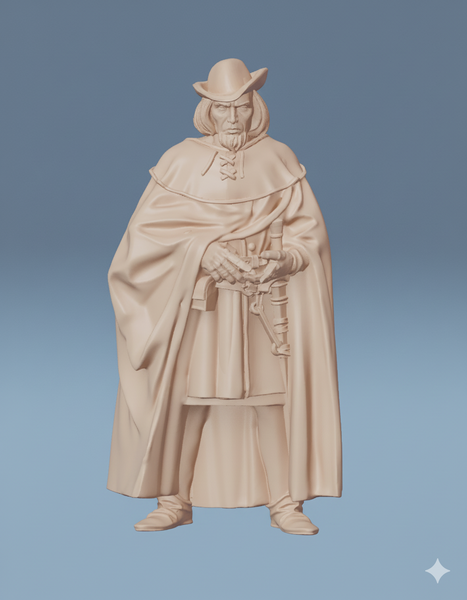 ez-250804 Noble on foot Severe - 14th century