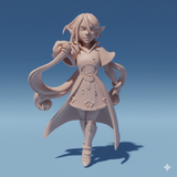 Twin-251103 Astrid the Drow Sorcerer