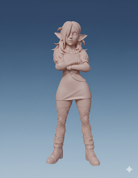 Twin-250801 Ashe the Goth Elf