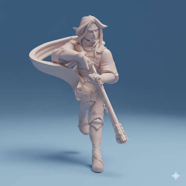 Twin-251101 Ael the Elven Rifleman