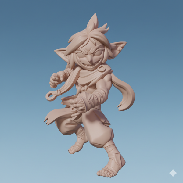 Twin-250506 Saru the Goblin Monk