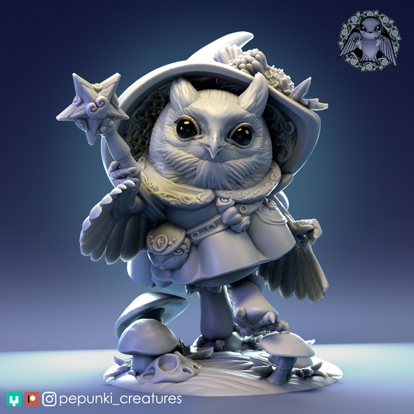 Ppnk-230904 Owl Mage