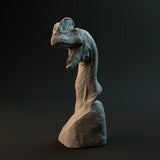 DinD-230104 dilophosaurus bust