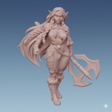 Twin-250504 Inga the Goliath Barbarian