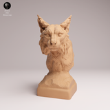 Anml-260701 Eurasian Lynx bust