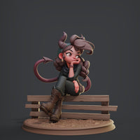Fm-ks1506 farm girl tiefling