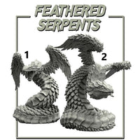 Ade-ks0703 FEATHERED SERPENTS