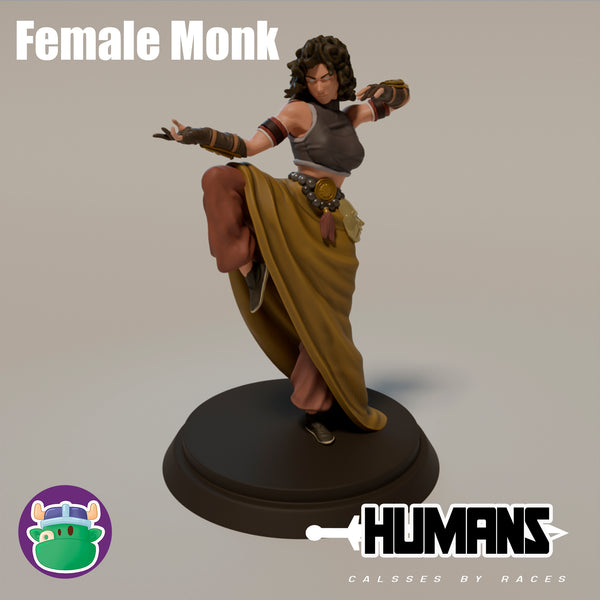 Tos-250501 Female Human Monk