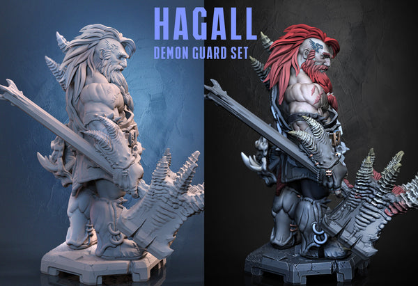 Drgn-240502 Hagall demon guard