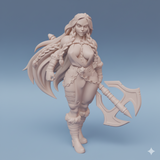 Twin-250504 Inga the Goliath Barbarian