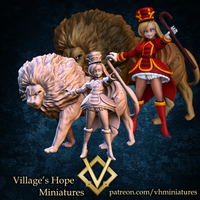 Vh-w020 Circus Lion Tamer