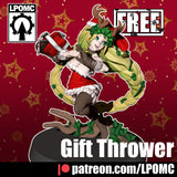 LPO-f01 christmas gift thrower