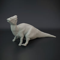 DinD-220701 baby parasaurolophus sitting