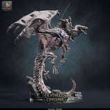 Red Dracolich Cry alternate view - Rescale Miniatures October 2026
