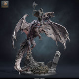 Red Dracolich Fly alternate view - Rescale Miniatures October 2026