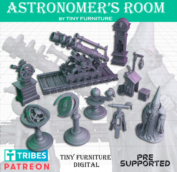 Tnyf-231201 Astronomer’s room