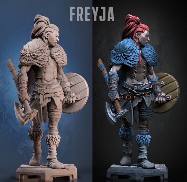 Drgn-240401 Freyja the Norsewoman