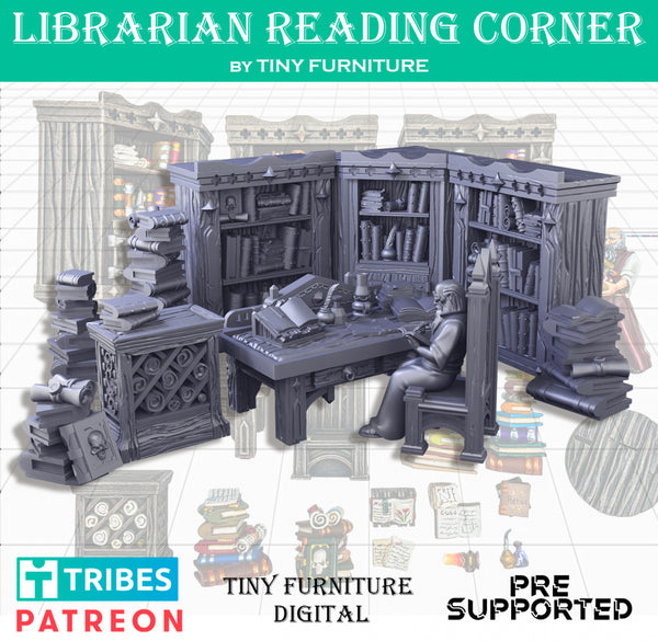 Tnyf-220202 librarian reading corner