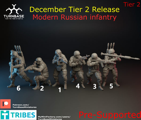 Tbw-231201 modern russian infantry pack