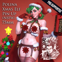 Raw-211206 Polina (Xmas Elf) Pin Up