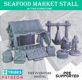 Tnyf-230804 seafood market stall