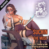 Raw-230801 Suchin The Muse Pin Up 75mm