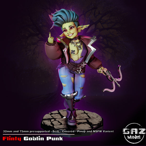 Gaz-231104 Flinty the Punk Goblin 75mm