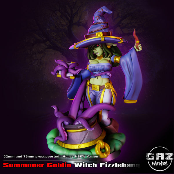 Gaz-231102 Summoner Goblin Witch Fizzlebang 75mm
