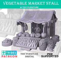 Tnyf-220604 Vegetable Market Stall