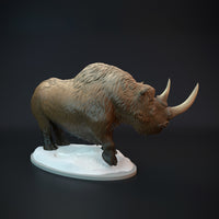 DinD-220811 woolly rhinoceros standing