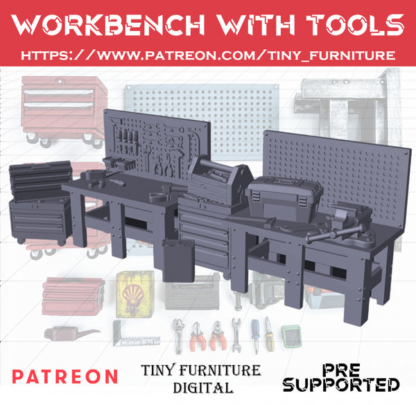 Tnyf-211204 Workbench and tools