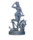 Cos-KL0905 RUBY ANCHOR CHARM