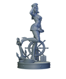 Cos-KL0905 RUBY ANCHOR CHARM