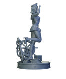 Cos-KL0905 RUBY ANCHOR CHARM