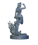 Cos-KL0905 RUBY ANCHOR CHARM