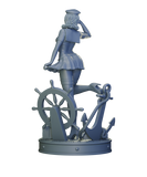 Cos-KL0905 RUBY ANCHOR CHARM