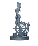 Cos-KL0905 RUBY ANCHOR CHARM