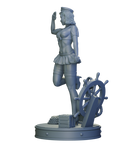 Cos-KL0905 RUBY ANCHOR CHARM