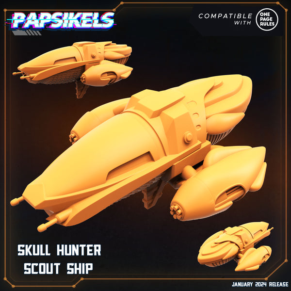 Pap-240104 skull hunter scout ship