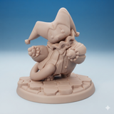 Mittens Cat Jester miniature
