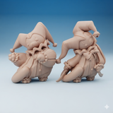 Mittens Cat Jester miniatures