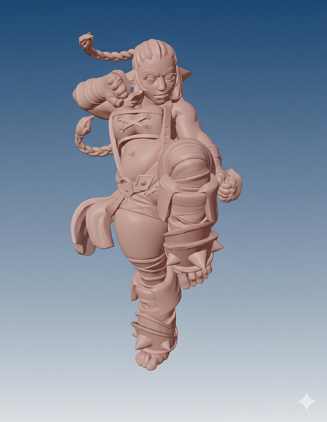 Twin-250701 Amber the Firbolg Monk