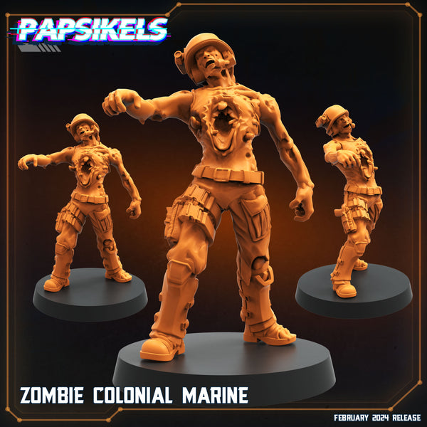 Pap-240203 ZOMBIE COLONIAL MARINE