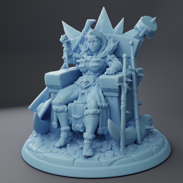 Twin-230309 Orc Queen Throne