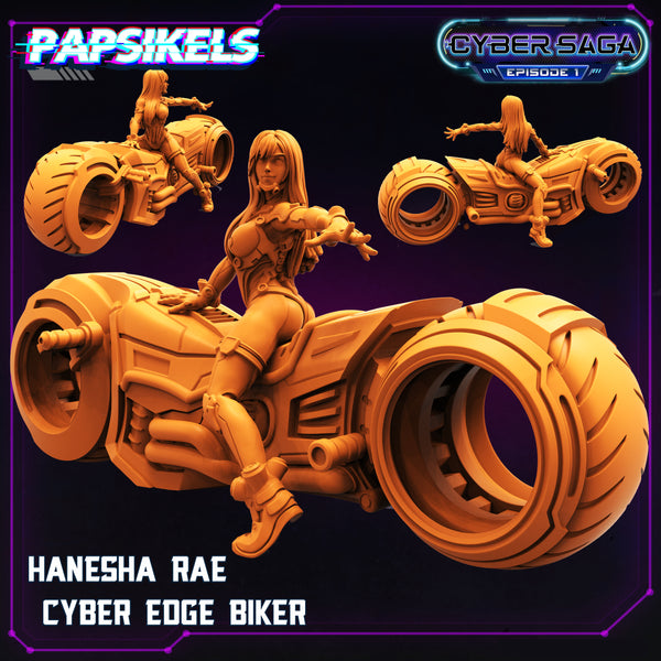 Pap-cybr141 HANESHA RAE CYBER EDGE BIKER