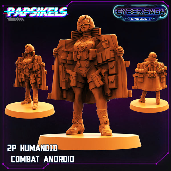 Pap-cybr134 2P HUMANOID COMBAT ANDROID